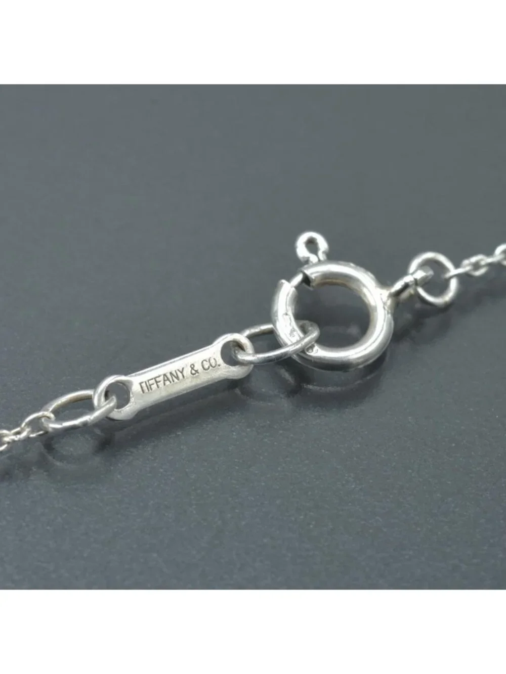 Tiffany & Co Bean S Necklace 925 Sterling Silver